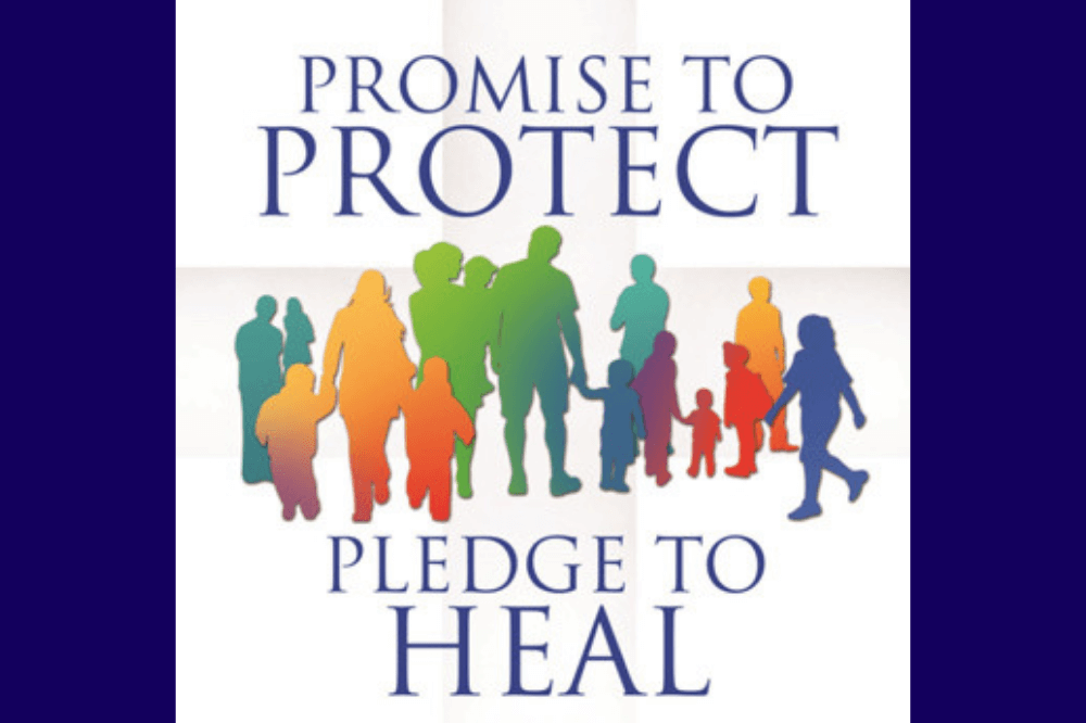 USCCB's Promise to Protect, Pledge to Heal logo