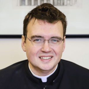 Father Ron Floyd, STL, parochial vicar, Sacred Heart of Jesus, GR