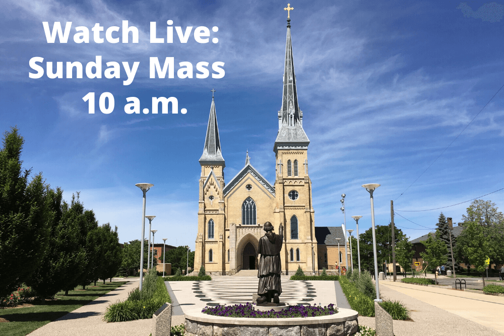 Watch Live Sunday Mass graphic