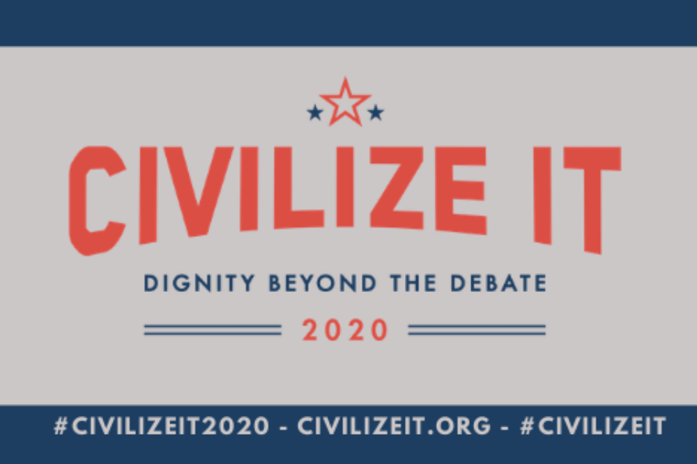Civilize It logo, Dignity beyond the debate