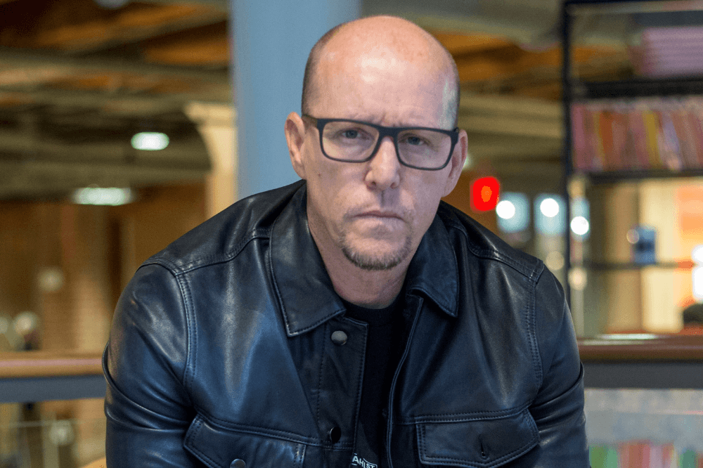 Photo of James Wahlberg, writer, director and keynote speaker at the 2023 WM Restorative Justice Conference