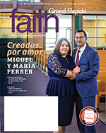 Cover - enero-febrero 2024 FAITHGR magazine, catalog - Miguel and Maria Ferrer