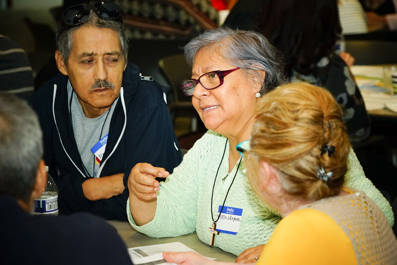Table Discussion during Pastoral Plan