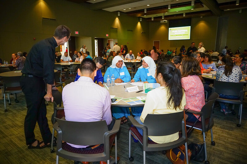 Pastoral Plan Table Discussion with Sisters