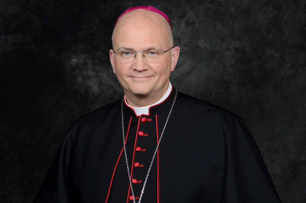 Formal portrait of Bishop Edward Weisenburger